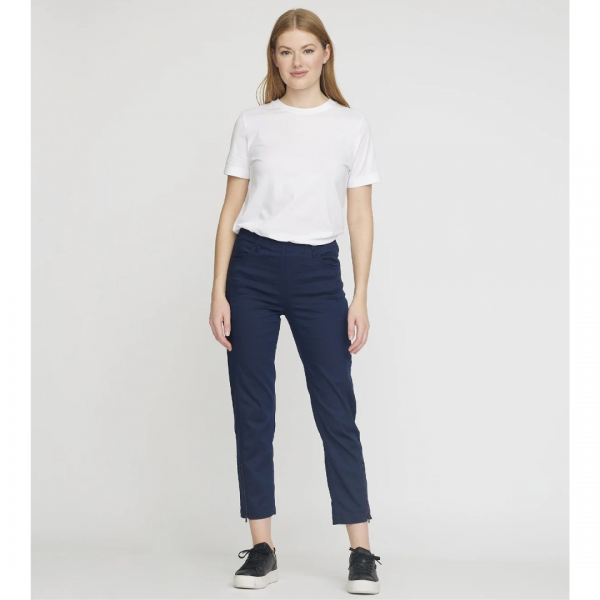 Laurie  Piper Regular 3/4 with Zip, Navy