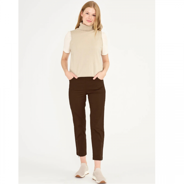 Laurie Piper Regular3/4 with Zip, Brown