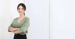Woman Wearing Office Clothes