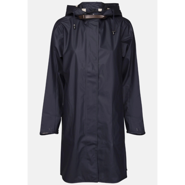 Ilse Jacobsen Raincoat in Dark Indigo