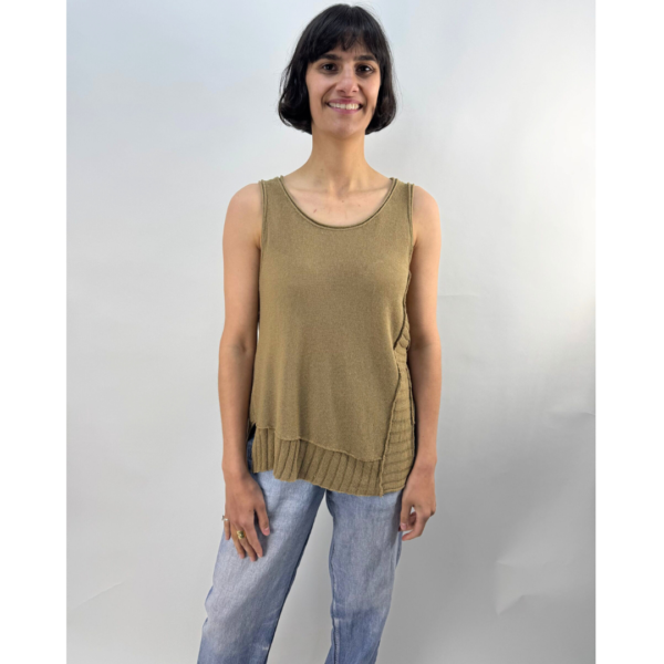 Lurdes Bergada Tank Top in Dijon