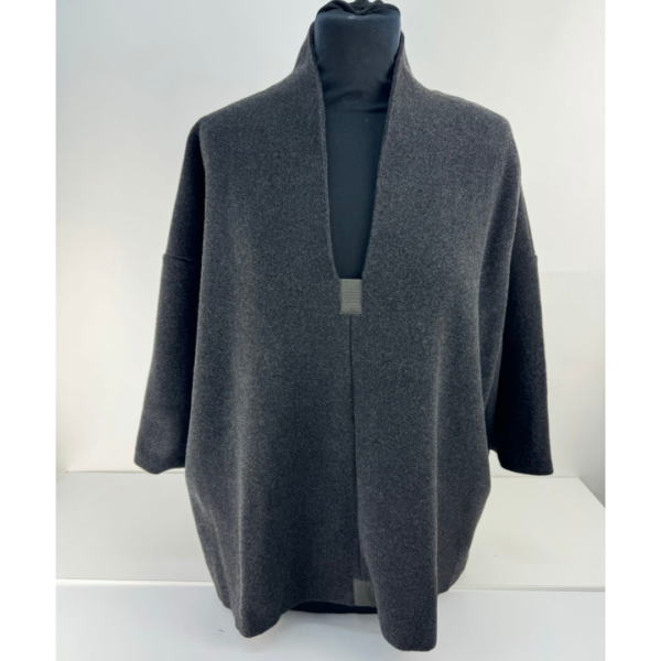 Henriette Steffensen V-Neck Top In Soft Black