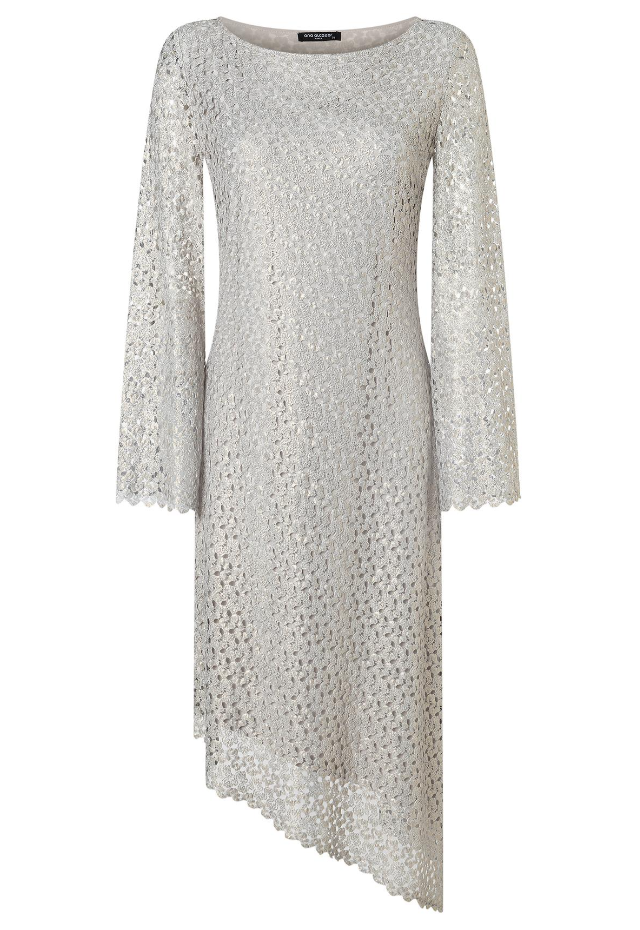 Ana Alcazar Tunic Dress Assymetric In Original Grey - Image 3