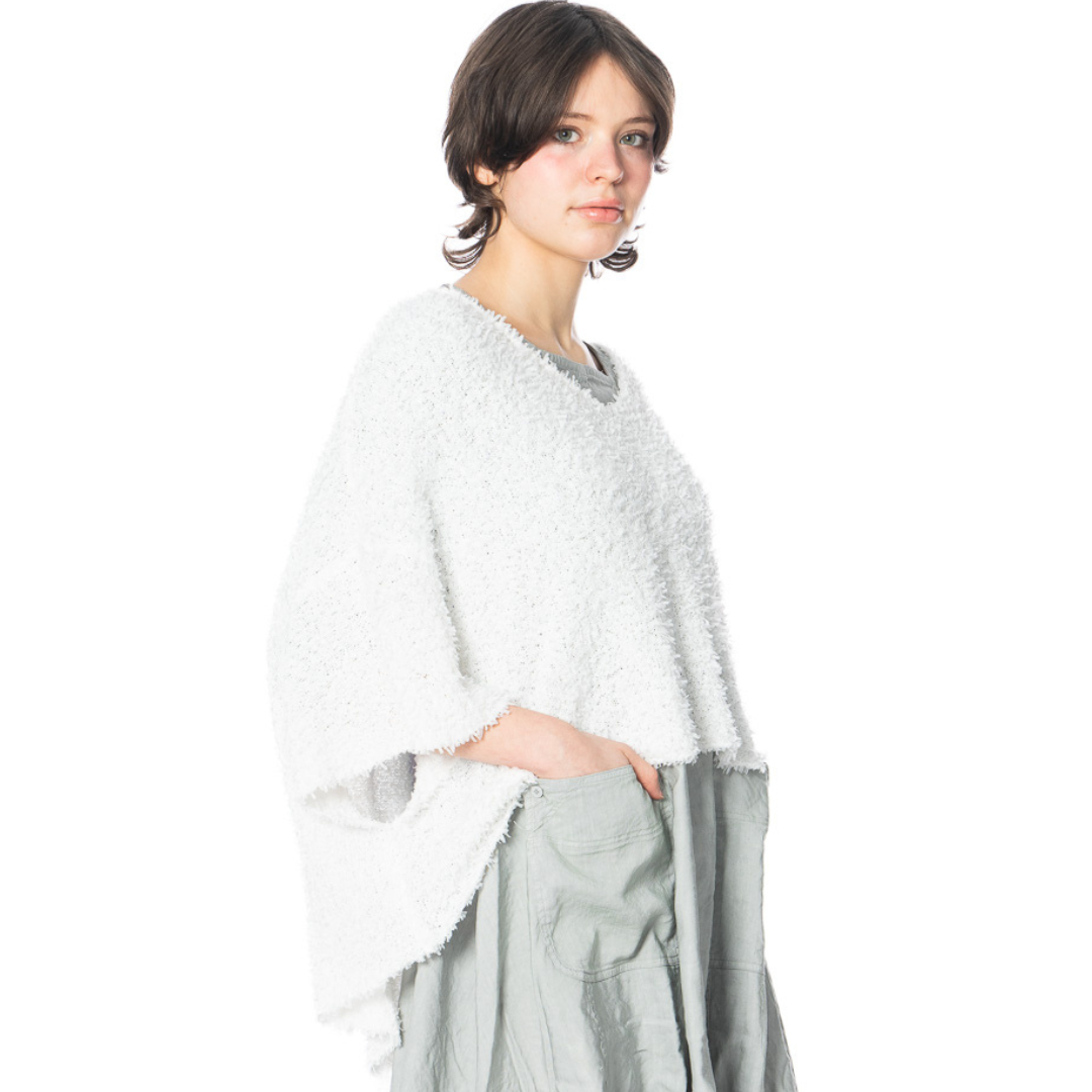 Rundholz Pullover in Off White