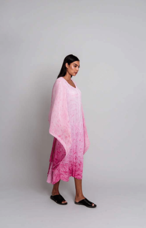 Alquema Estrella Long Dress in Pink Stirring - Image 3