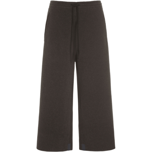 Henriette Steffensen Flare 3/4 Length Trouser in Chocolate