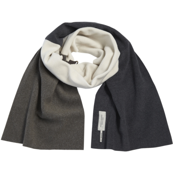 Henriette Steffensen Fleece Scarf in Bark/Kit/Soft Black