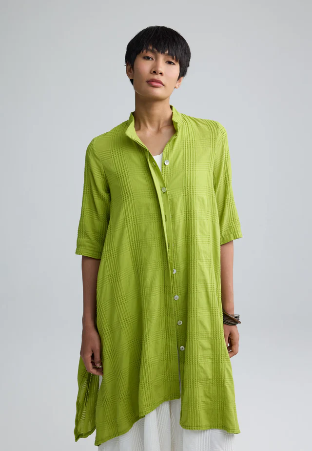 Luukaa Vela Woven Dress In Lime - Image 2