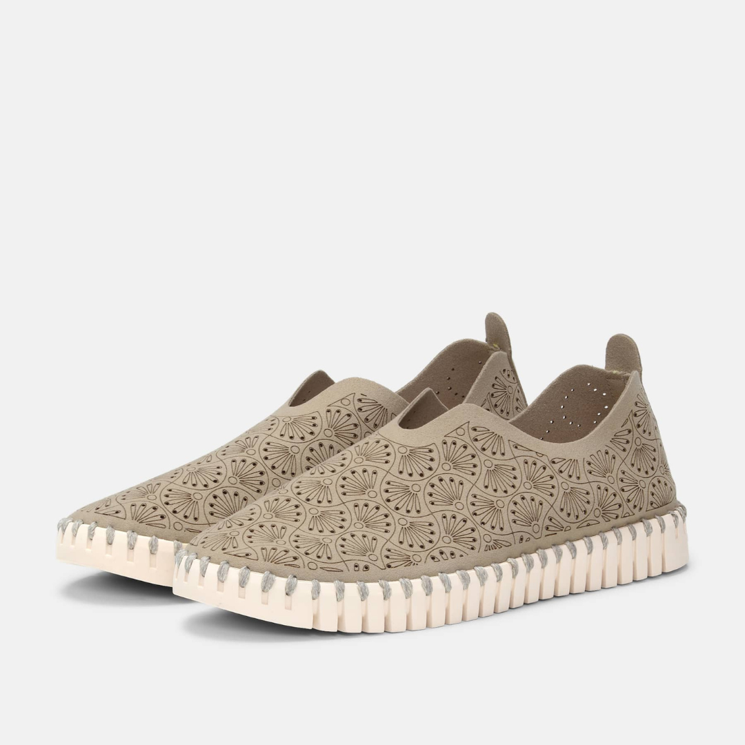 Ilse Jacobsen Tulip Shoes in Coriander Pearled Ivory