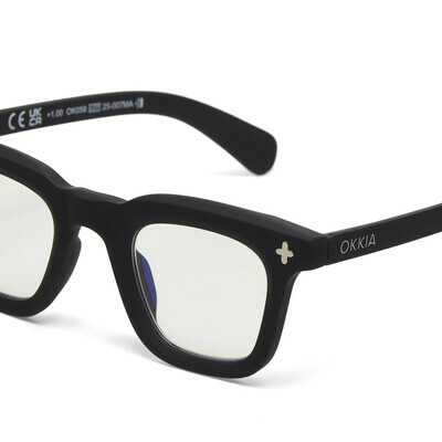 OKKIA Firenze Reading Glasses In Black - Image 6