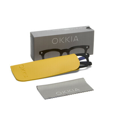 OKKIA Firenze Reading Glasses In Black - Image 7