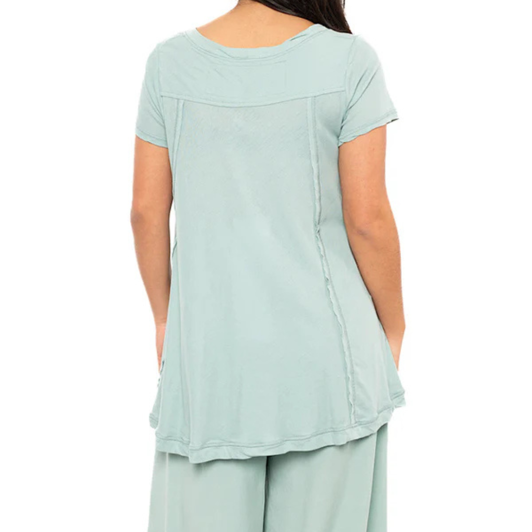 Rundholz A Line T Shirt In Mint Green - Image 3
