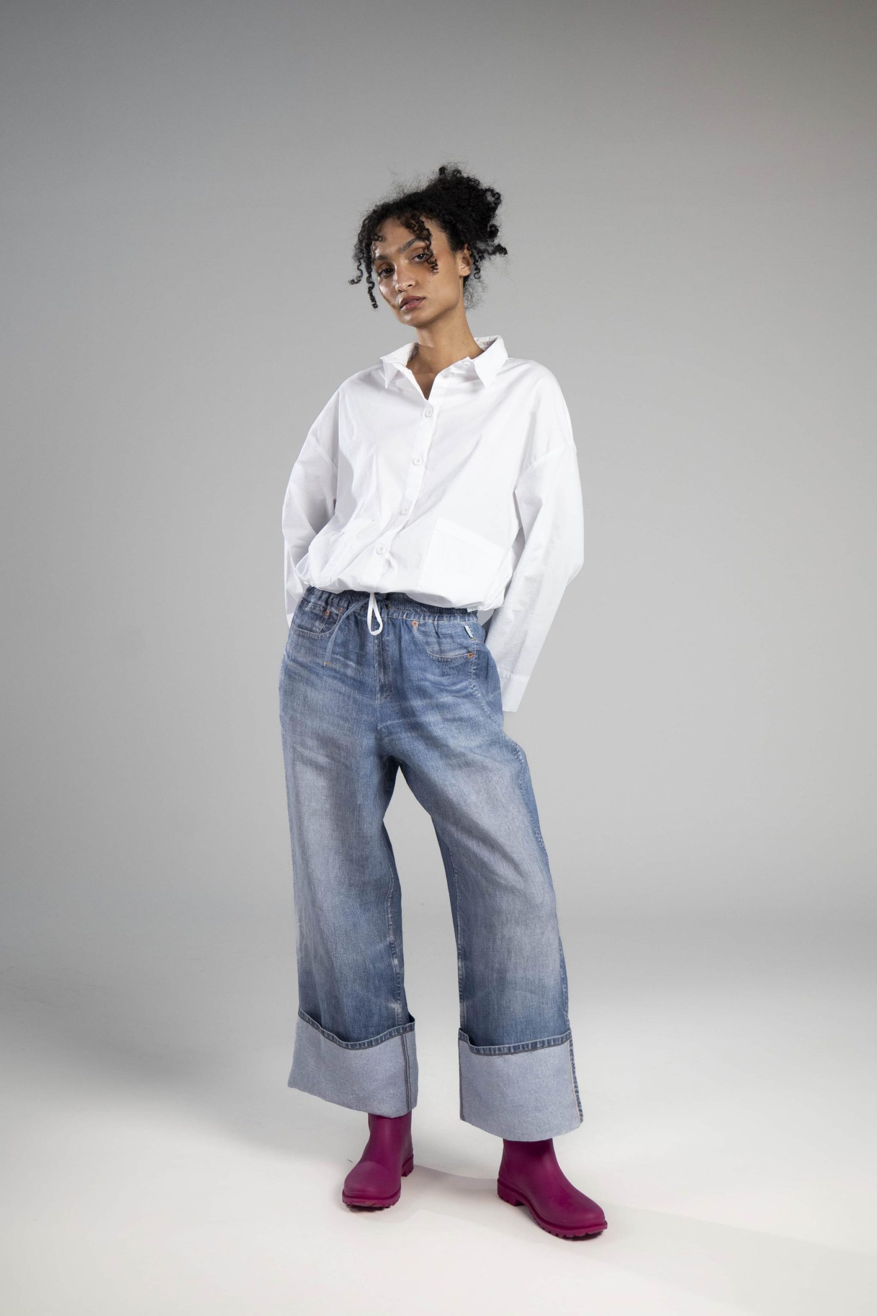Clemente Rundu Up Linen Pants - Image 2