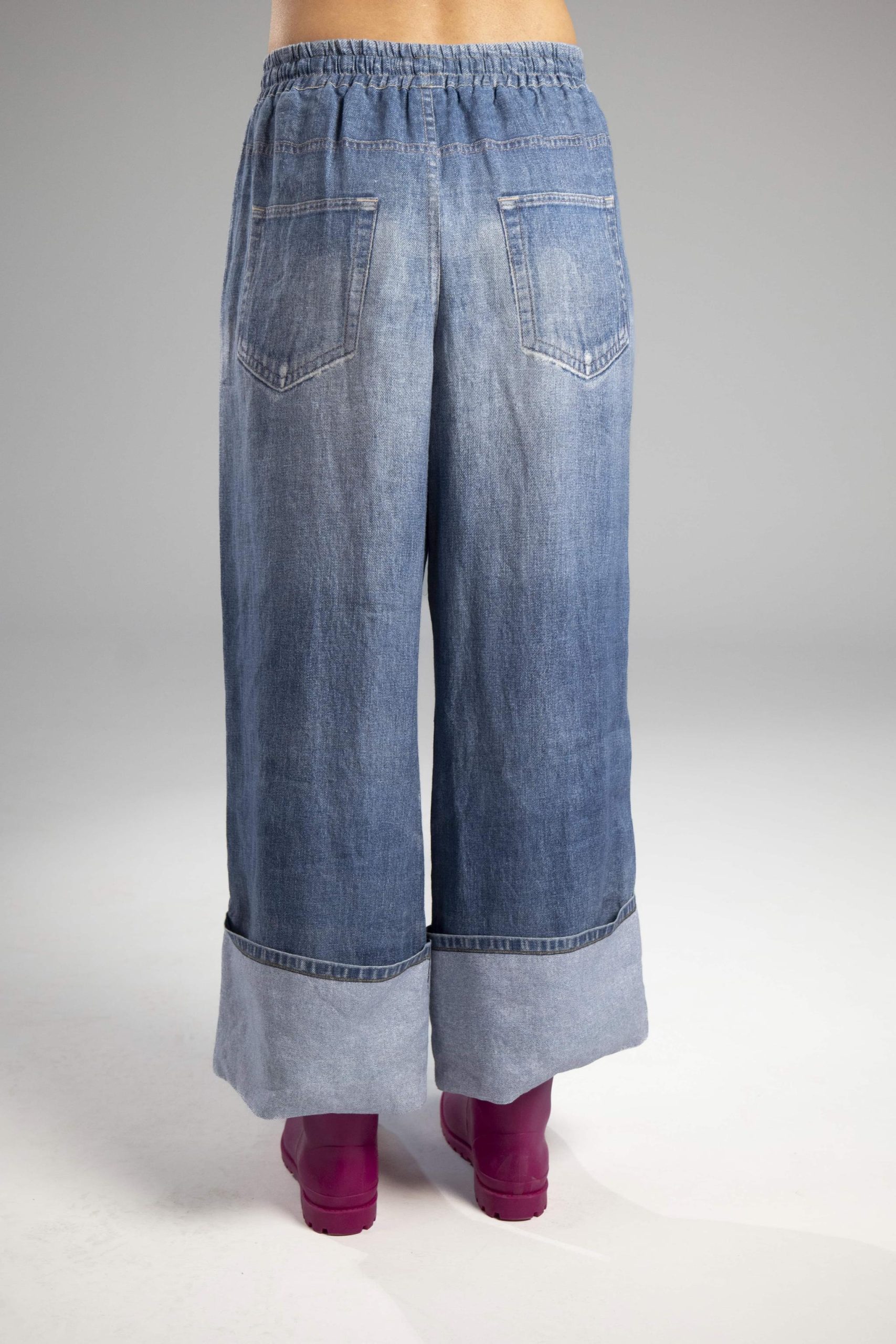Clemente Rundu Up Linen Pants - Image 4